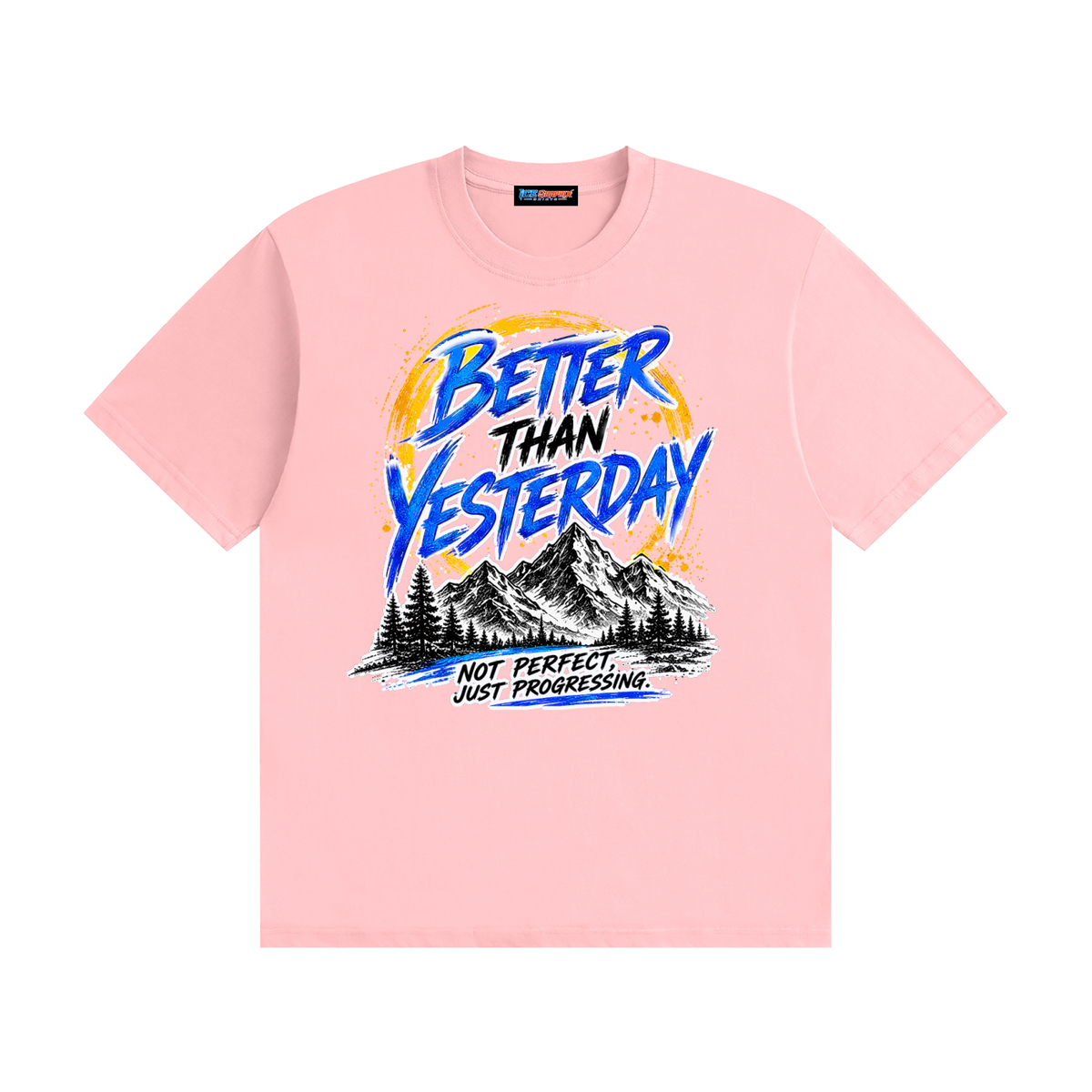 Better Than Yesterday Seamless Cotton T-Shirt