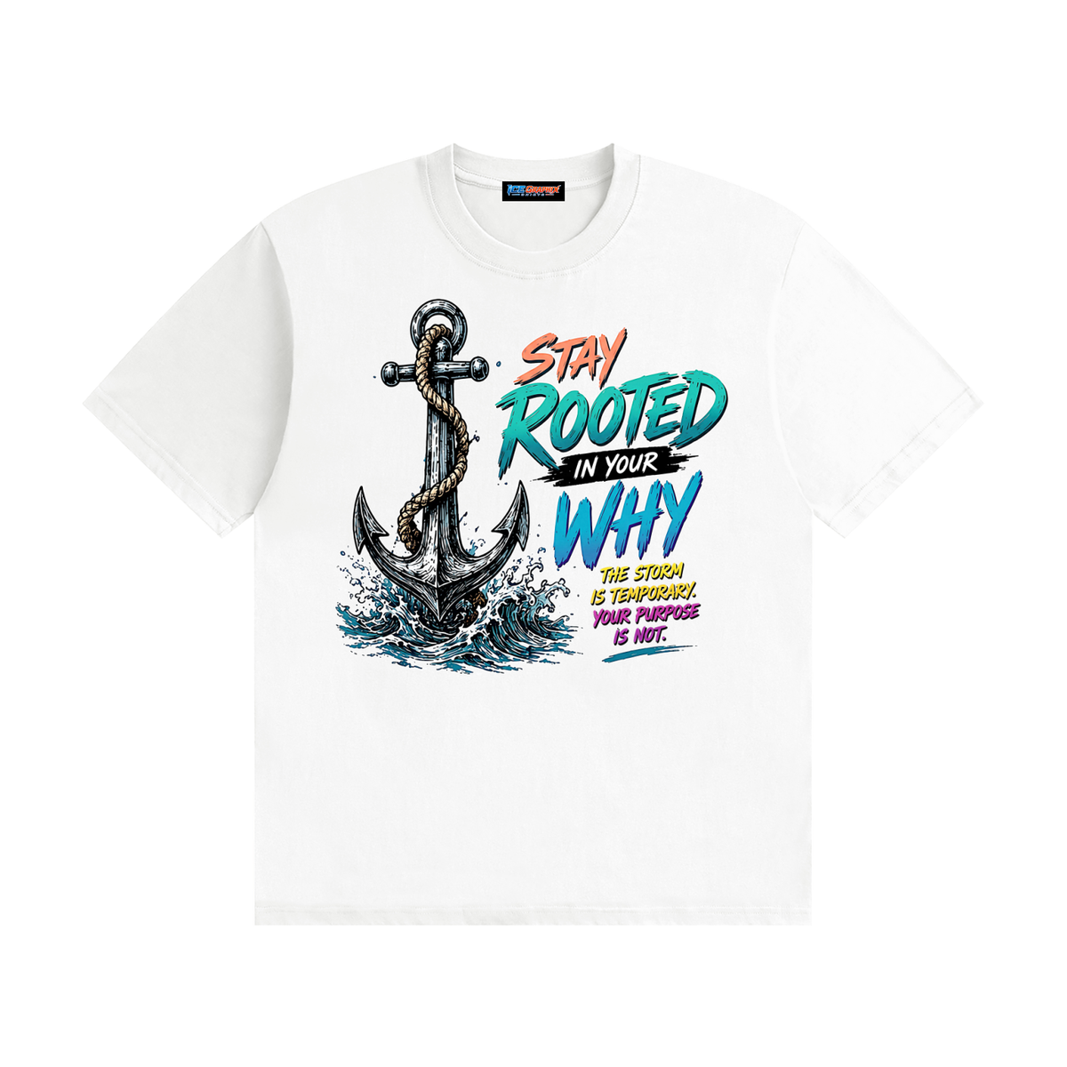 Stay Rooted Seamless Cotton T-Shirt