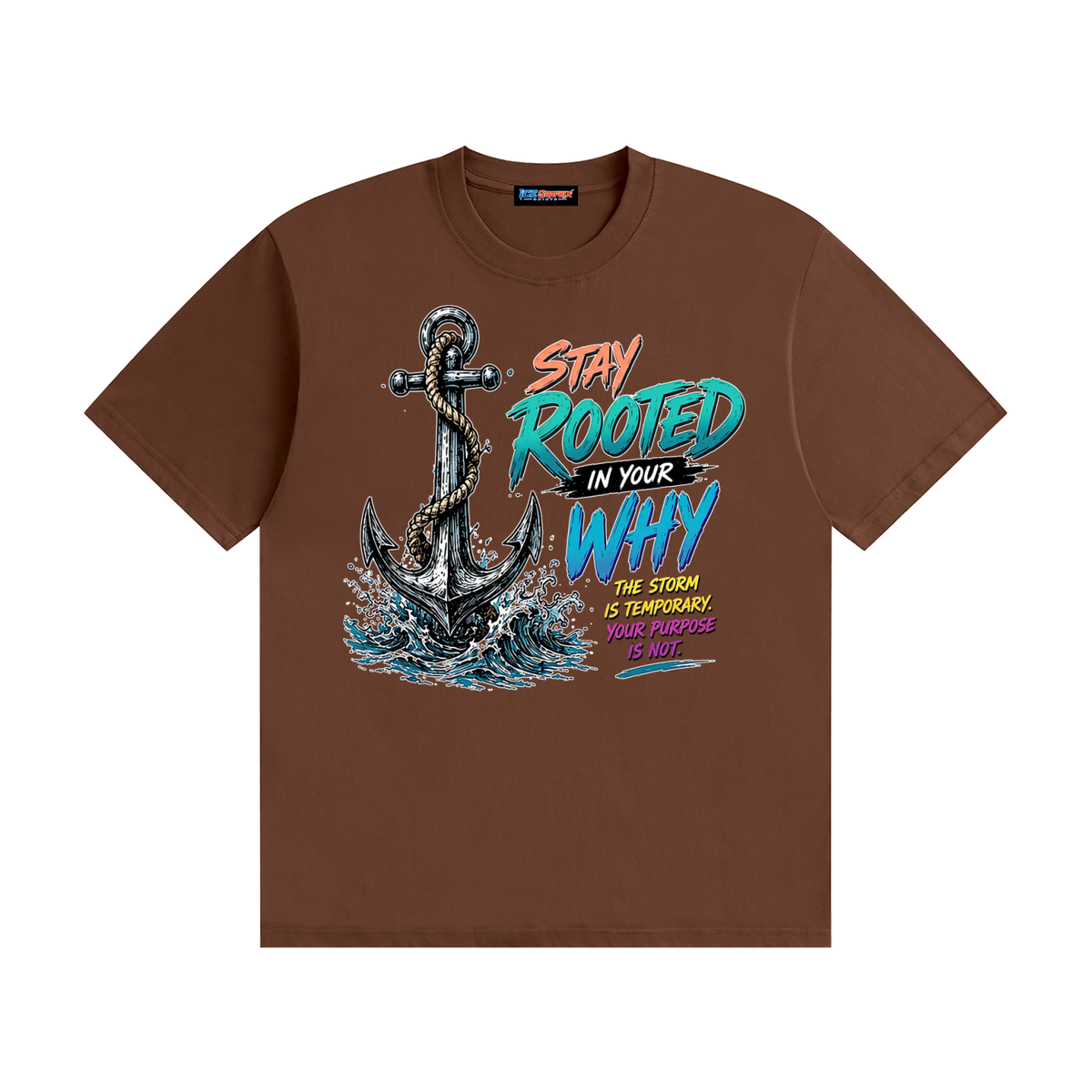 Stay Rooted Seamless Cotton T-Shirt