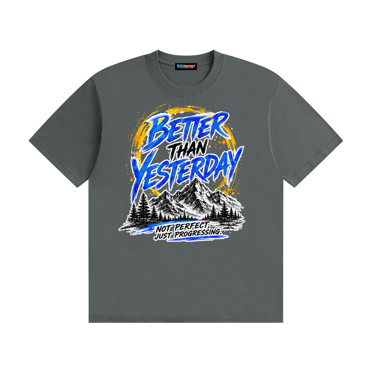 Better Than Yesterday Seamless Cotton T-Shirt
