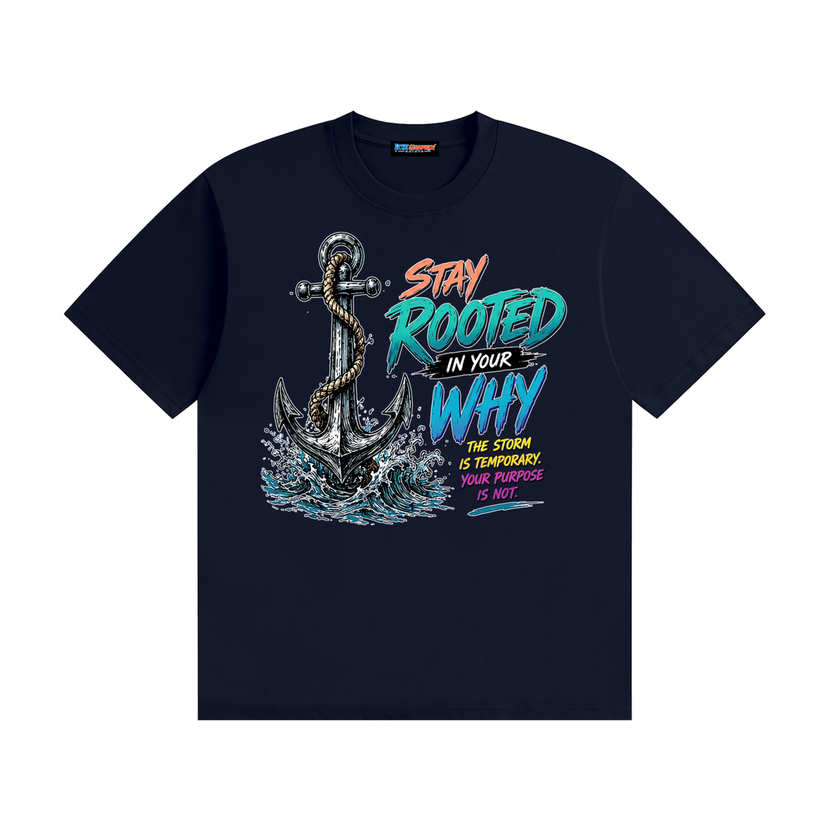 Stay Rooted Seamless Cotton T-Shirt