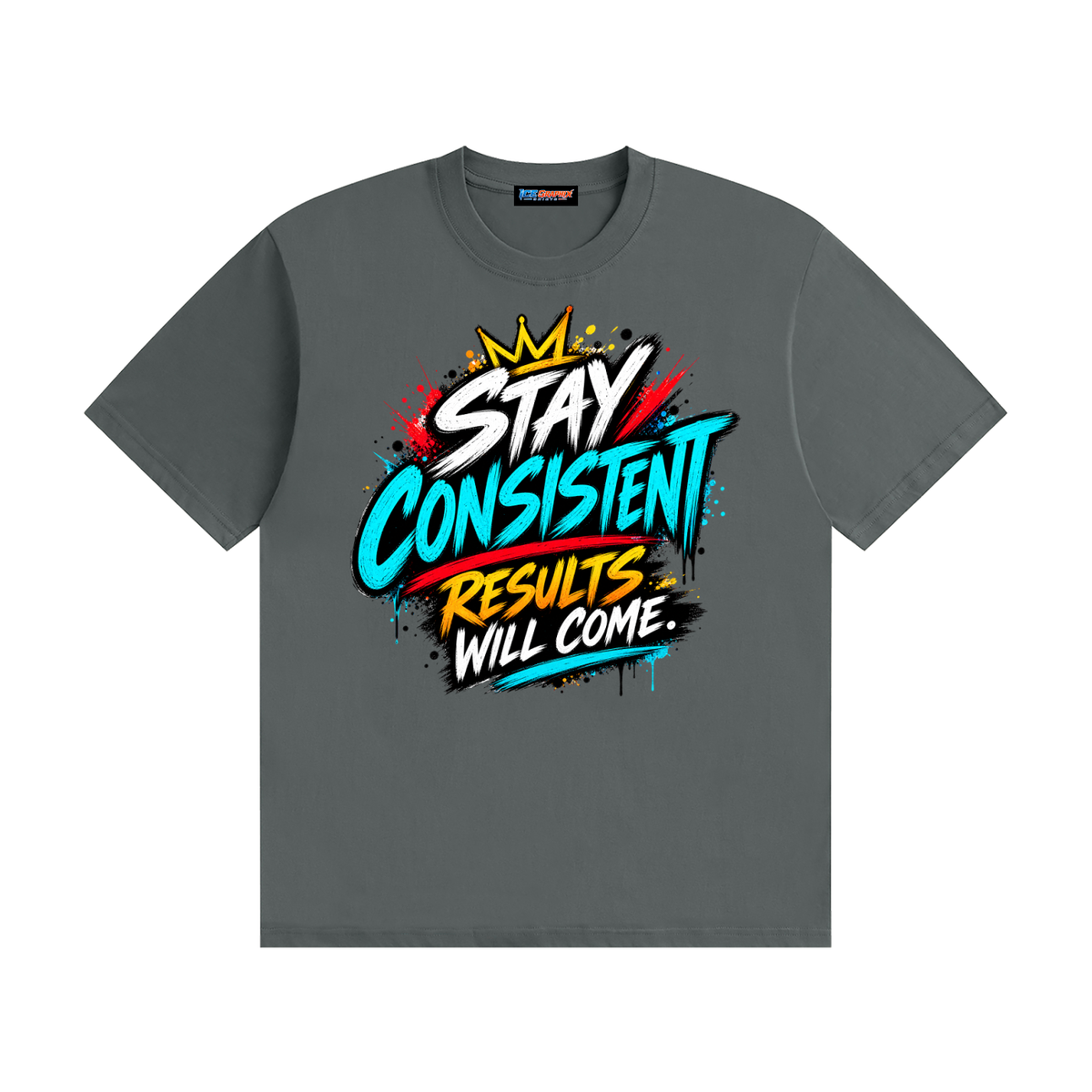 Stay Consistent Seamless Cotton T-Shirt