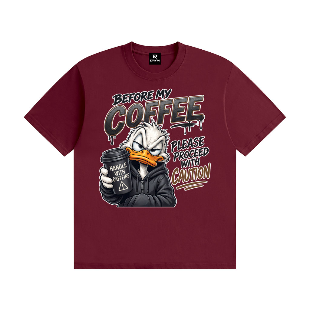 Before My Coffee Cotton T-Shirt
