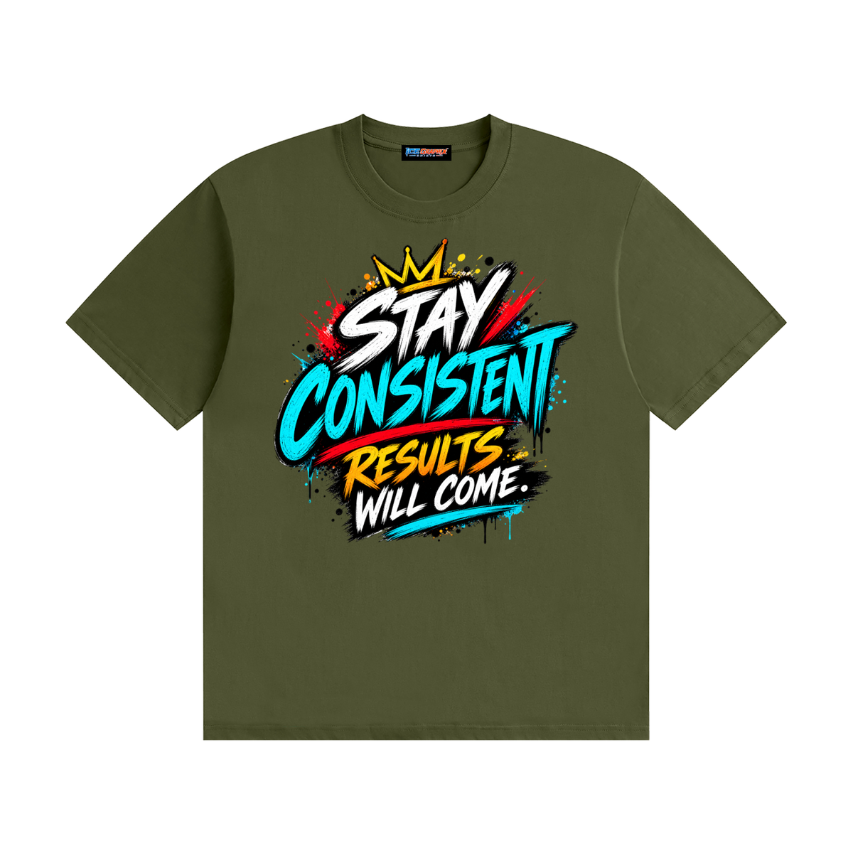 Stay Consistent Seamless Cotton T-Shirt