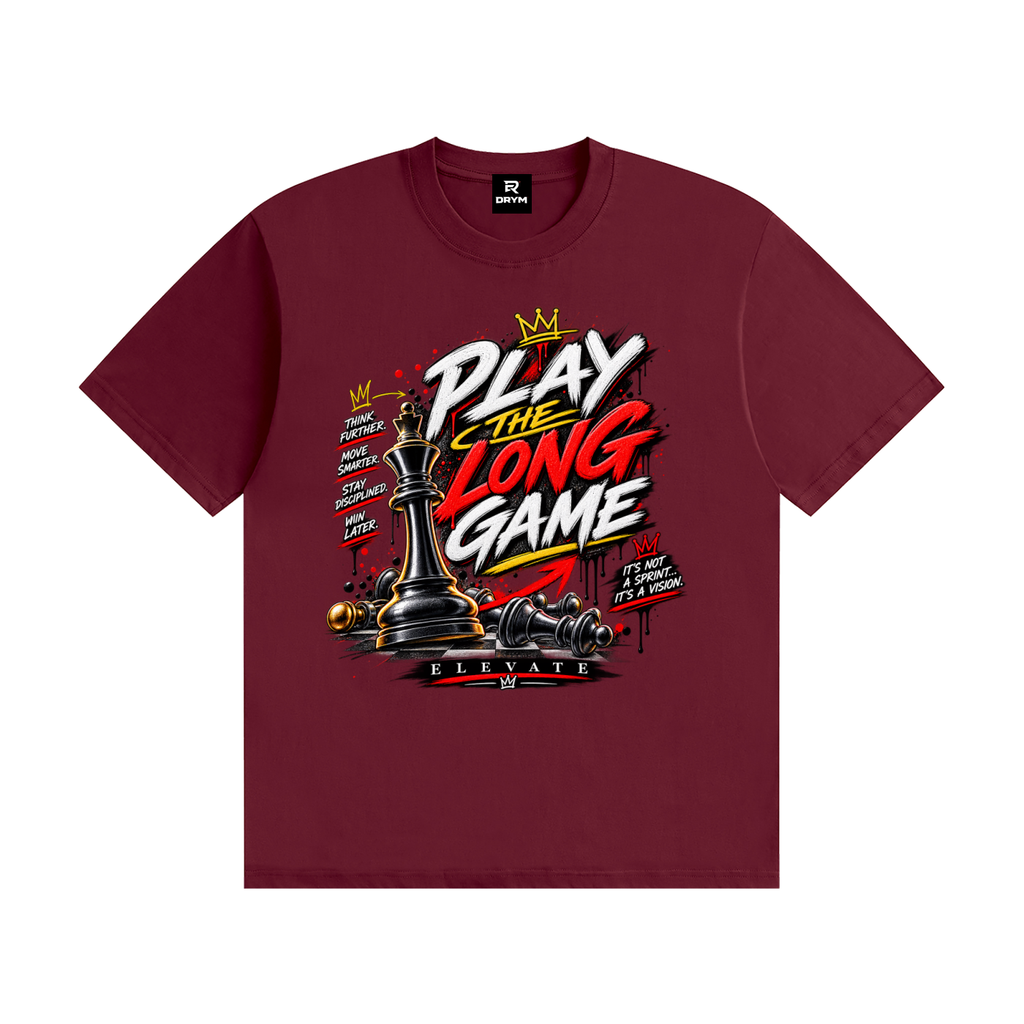 TheLongGame,Urban,Fashion,Clothing,motivational,streetwear,chessShirt,mindSet