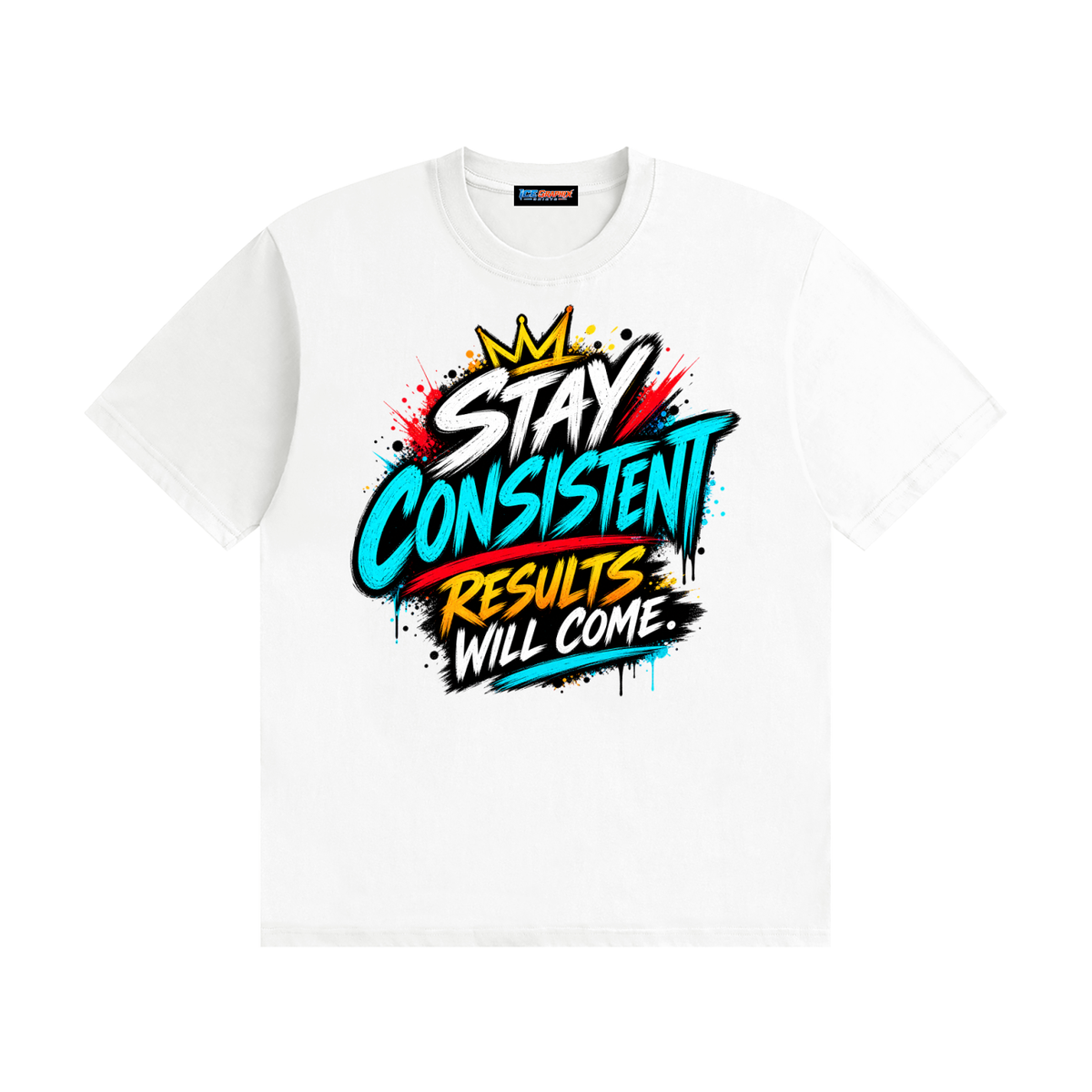 Stay Consistent Seamless Cotton T-Shirt