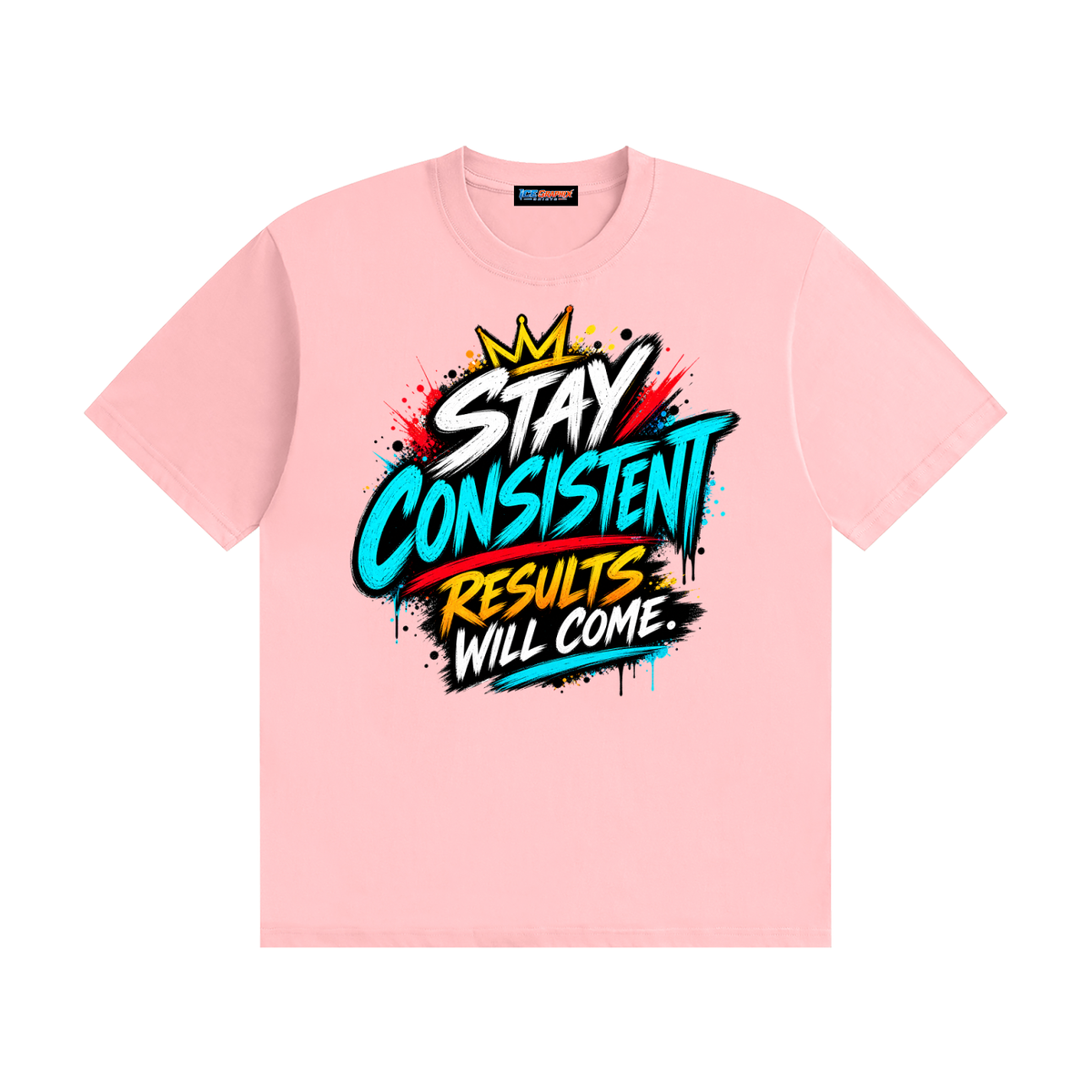 Stay Consistent Seamless Cotton T-Shirt