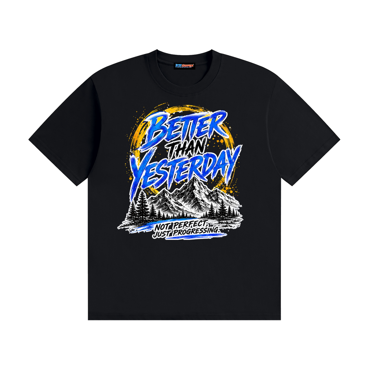 Better Than Yesterday Seamless Cotton T-Shirt