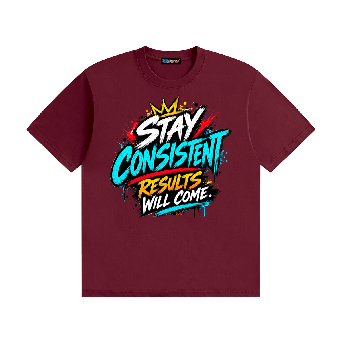 Stay Consistent Seamless Cotton T-Shirt