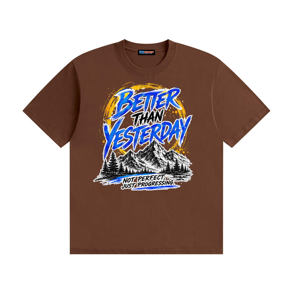 Better Than Yesterday Seamless Cotton T-Shirt