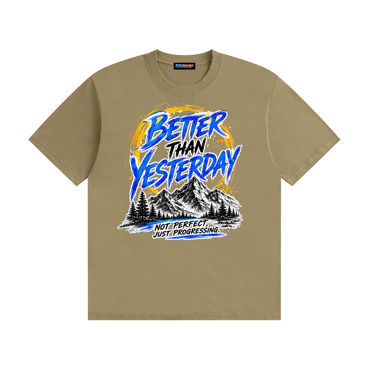 Better Than Yesterday Seamless Cotton T-Shirt