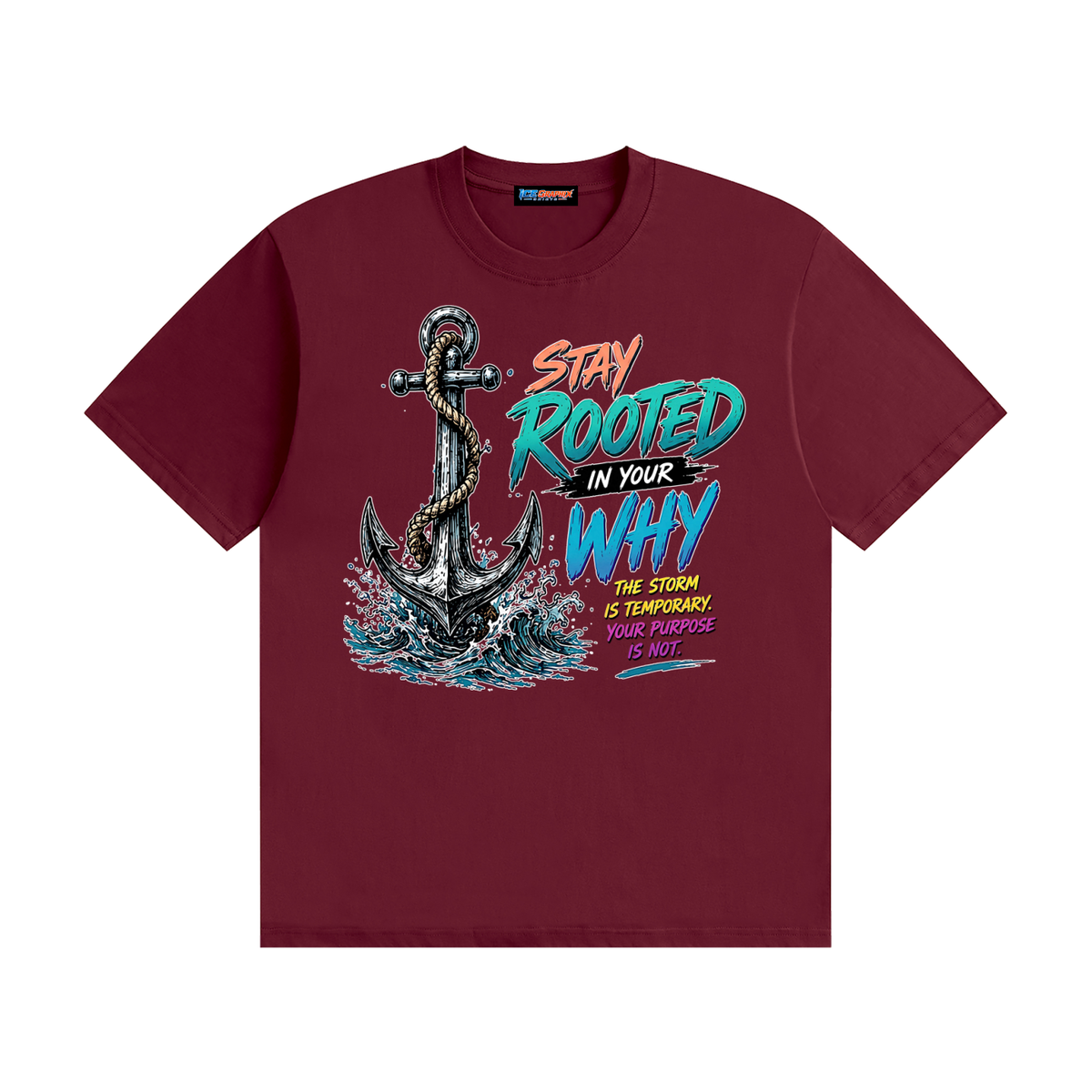 Stay Rooted Seamless Cotton T-Shirt