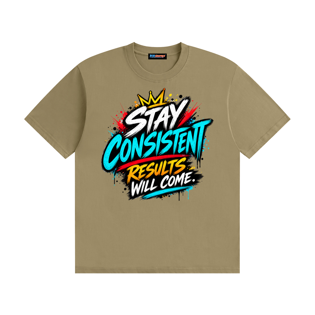 Stay Consistent Seamless Cotton T-Shirt