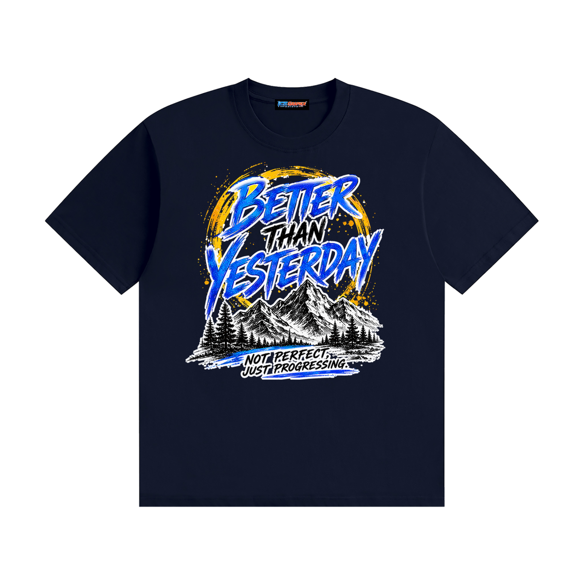 Better Than Yesterday Seamless Cotton T-Shirt