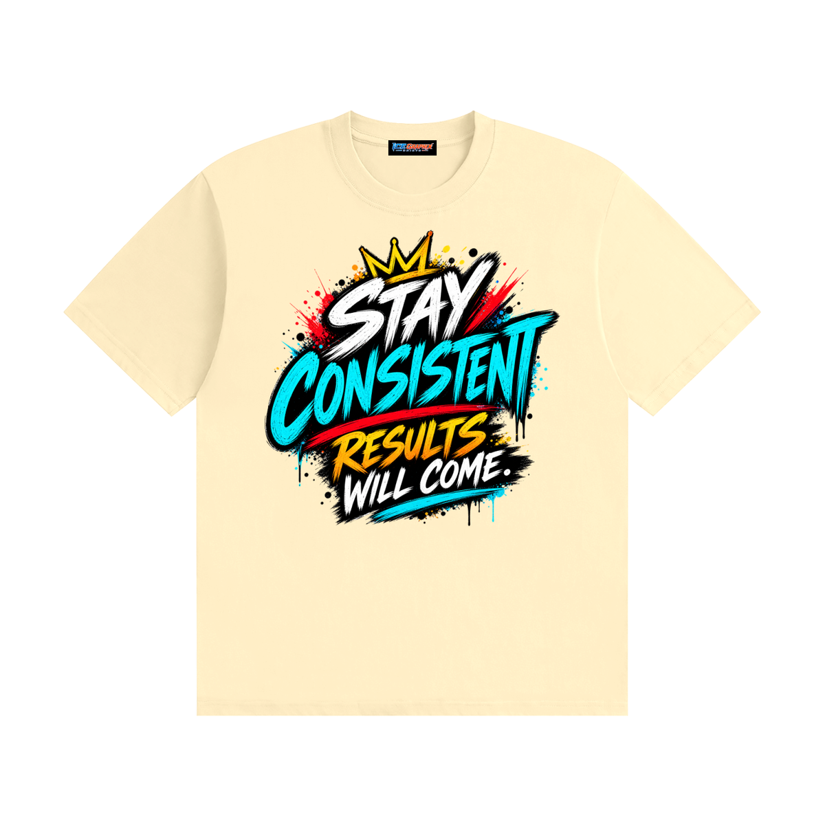 Stay Consistent Seamless Cotton T-Shirt