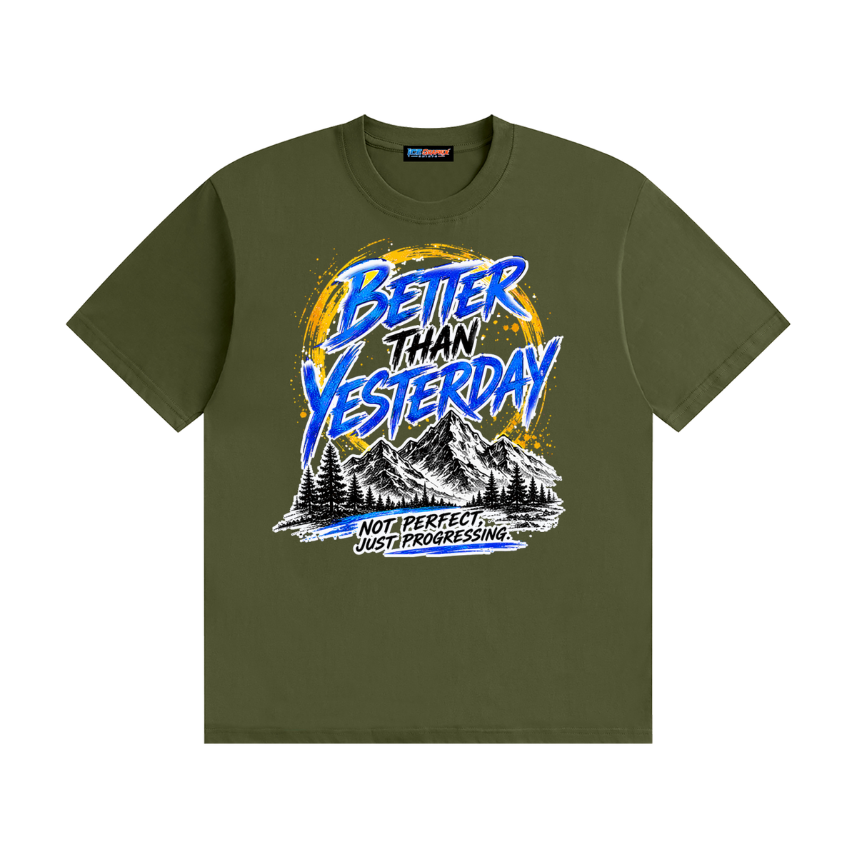 Better Than Yesterday Seamless Cotton T-Shirt