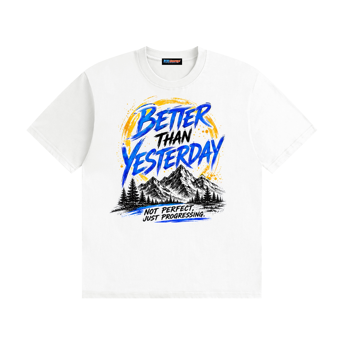 Better Than Yesterday Seamless Cotton T-Shirt