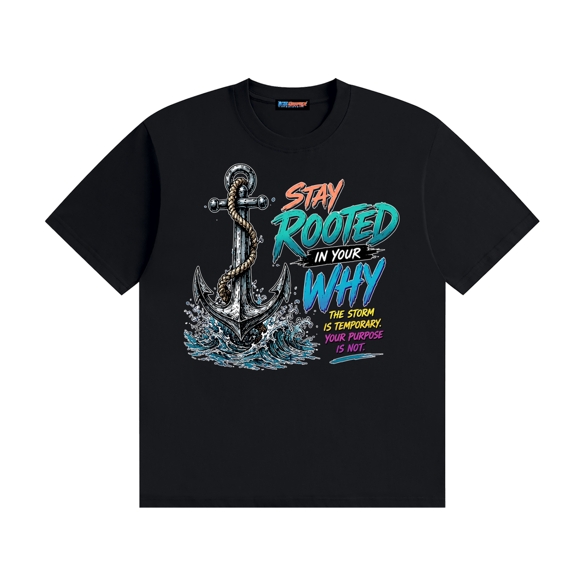 Stay Rooted Seamless Cotton T-Shirt